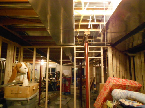 Finished Basement Ductwork